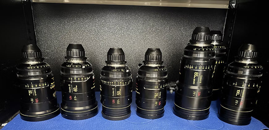 COOKE Anamorphic/i 1.8X FF Plus Lens set