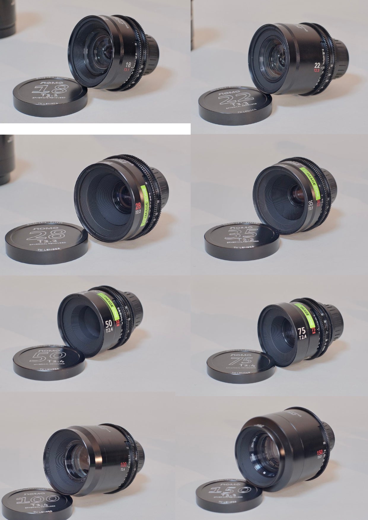 TK Lomo Standard Speeds Set of 8