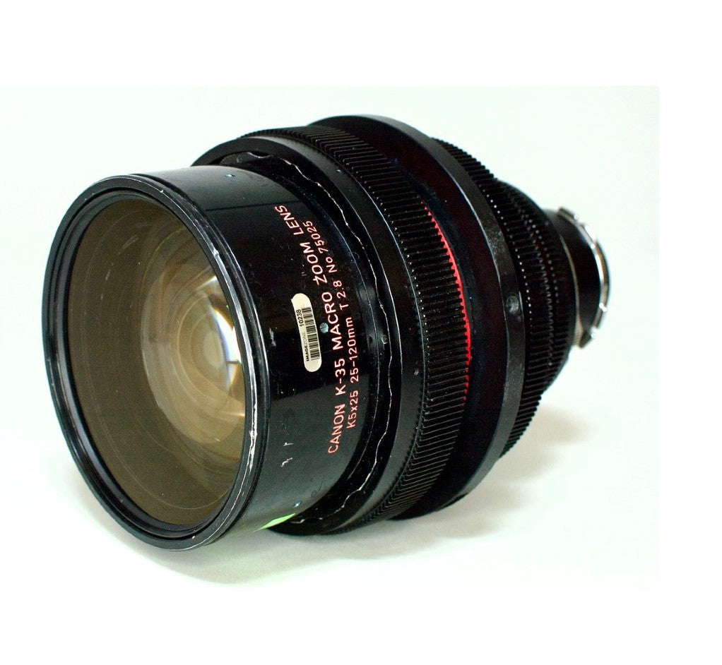Vintage Canon K-35 25-120mm T2.8 Macro Zoom