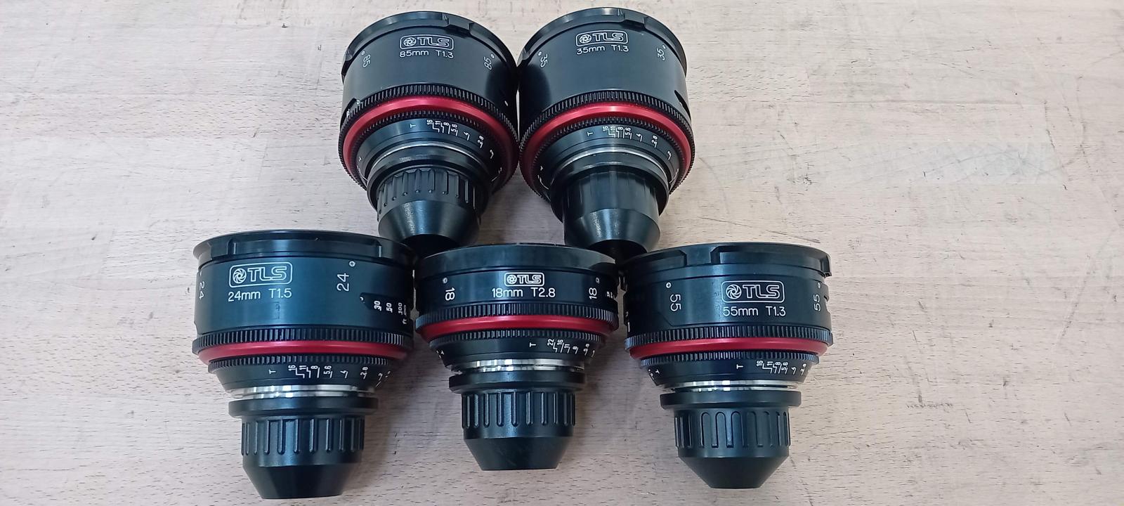 Rehoused TLS Canon K35 Set of 5