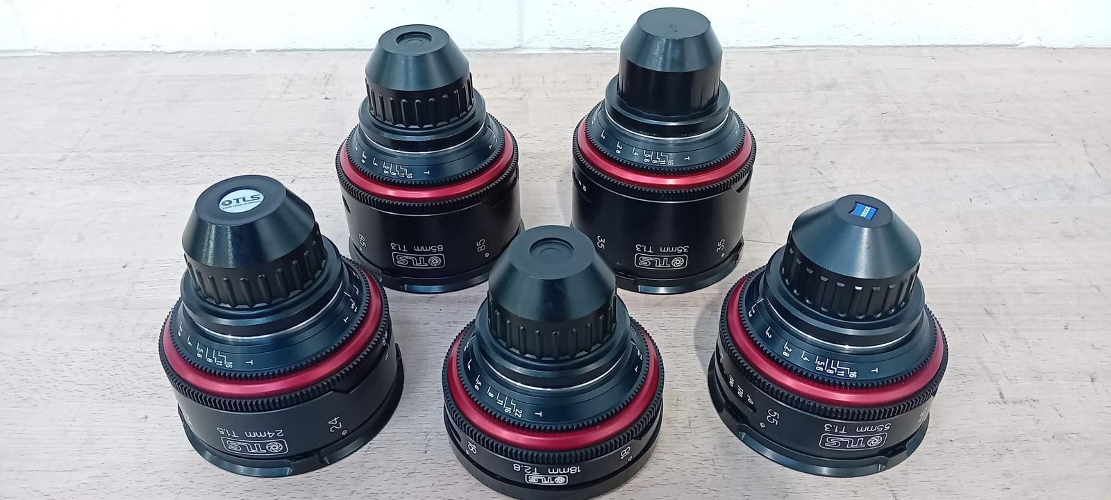 Rehoused TLS Canon K35 Set of 5
