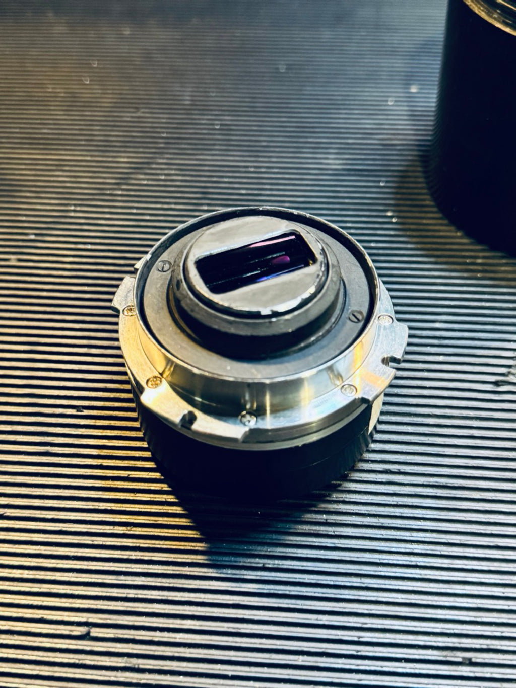 Lomo 20-120 with rear anamorphic adaptor with stainless steel PL mounts and parfocal