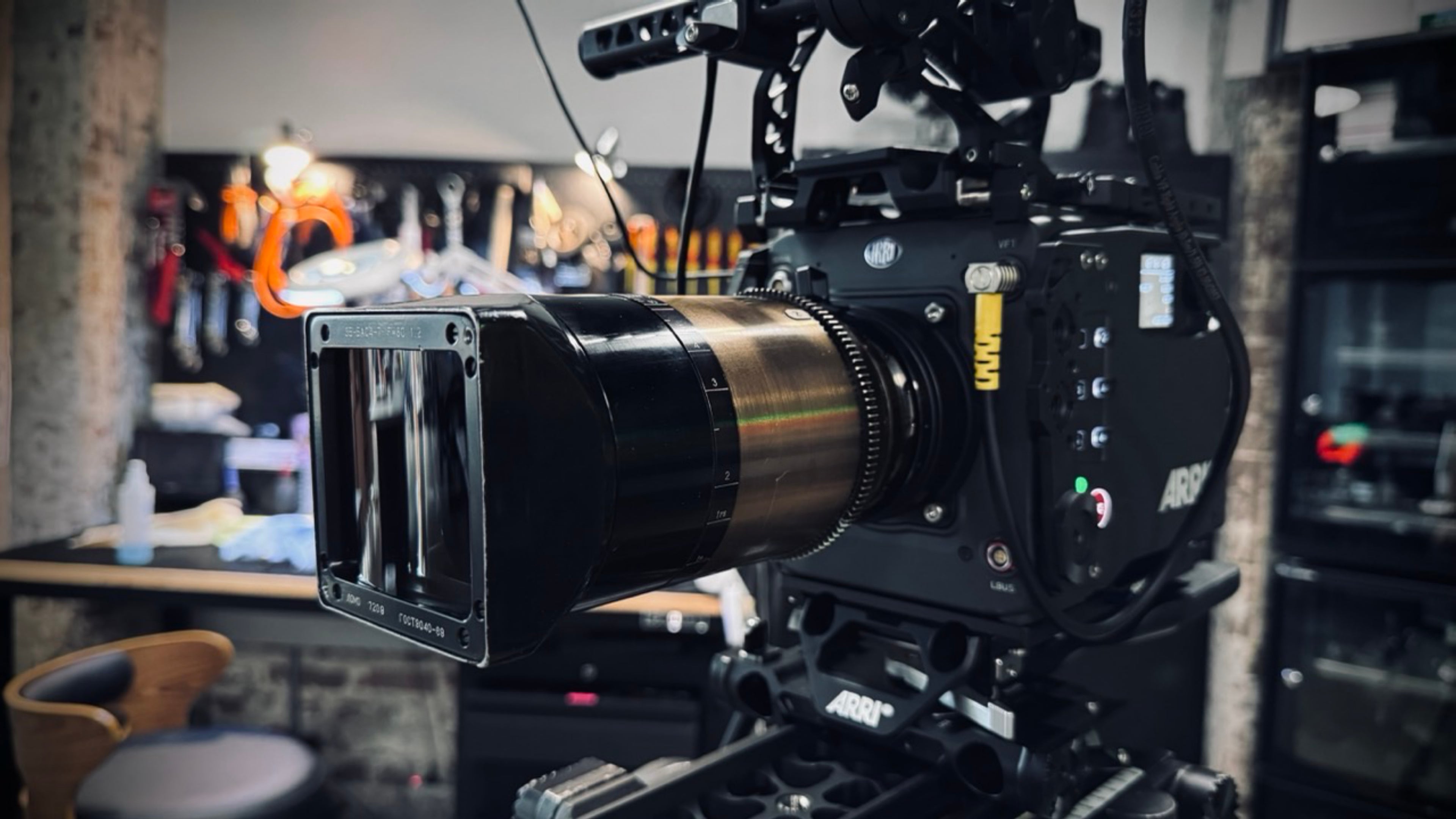 Super Rare Lomo Square Front Anamorphic Kit / Stainless steel PL Mounts