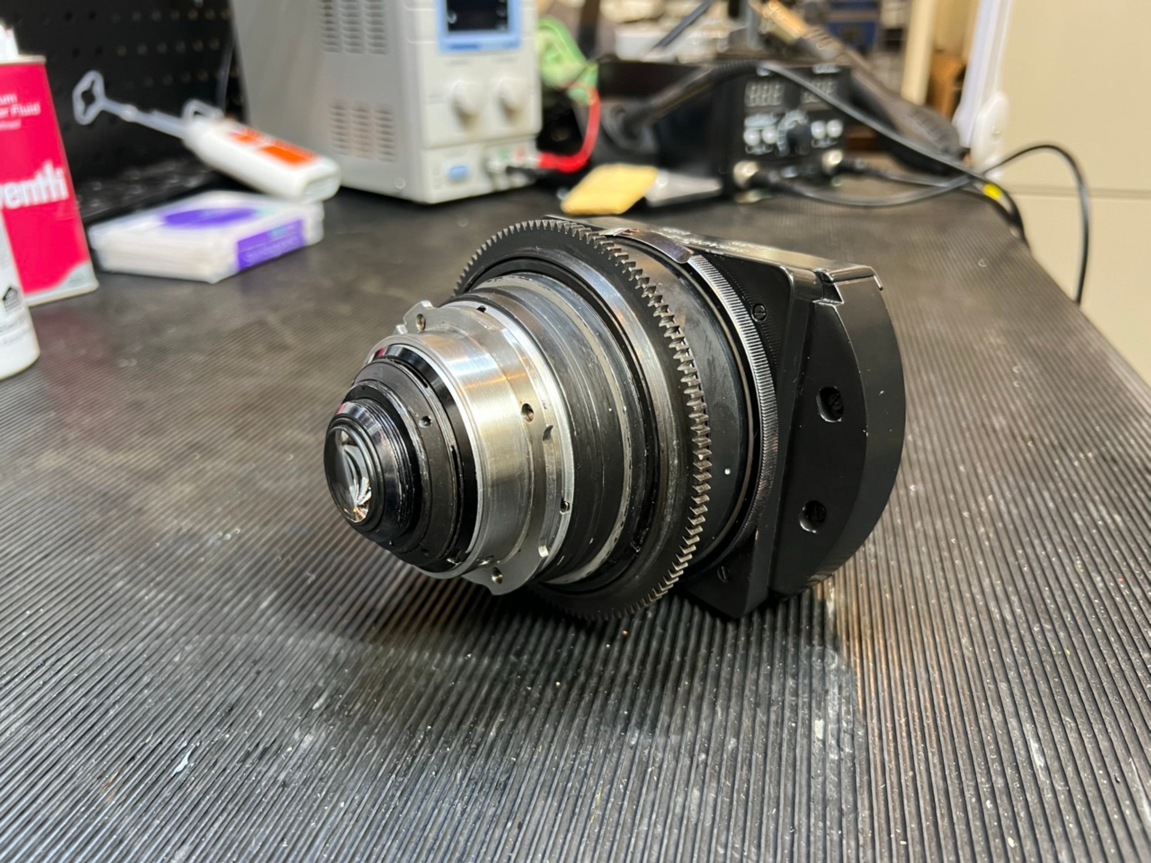 Super Rare Lomo Square Front Anamorphic Kit / Stainless steel PL Mounts