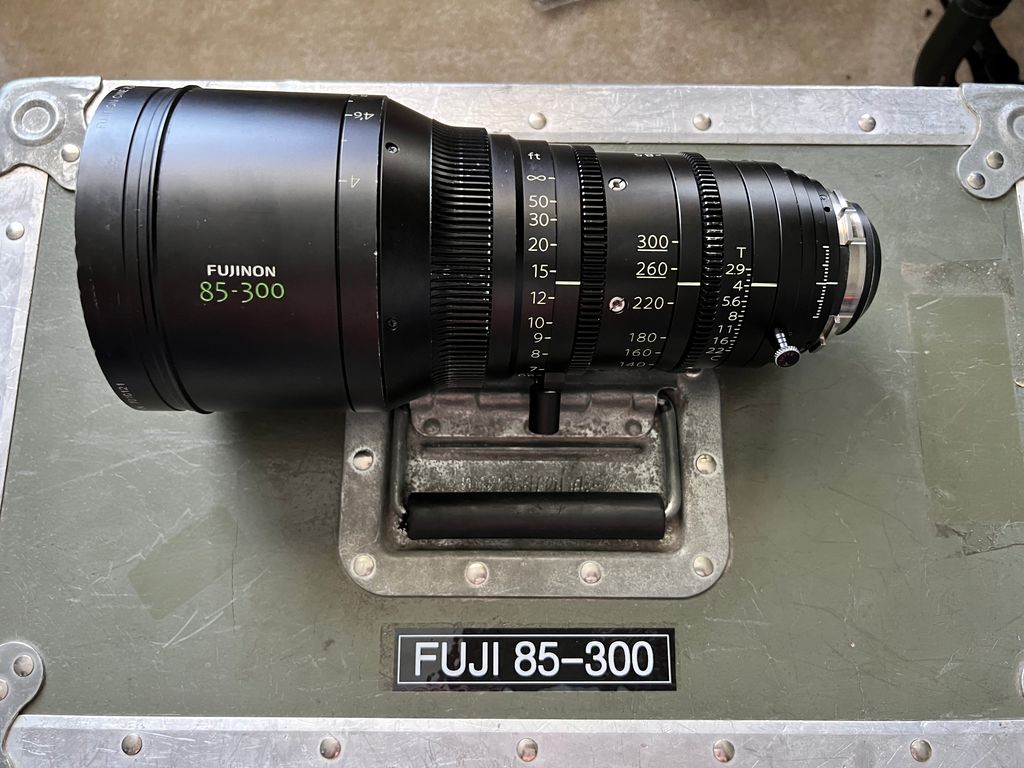 Fujinon ZK Cabrio 85-300mm Zoom.