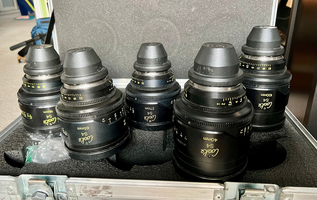 Cooke S4 Lens set, recent full service by Otto Nemenz