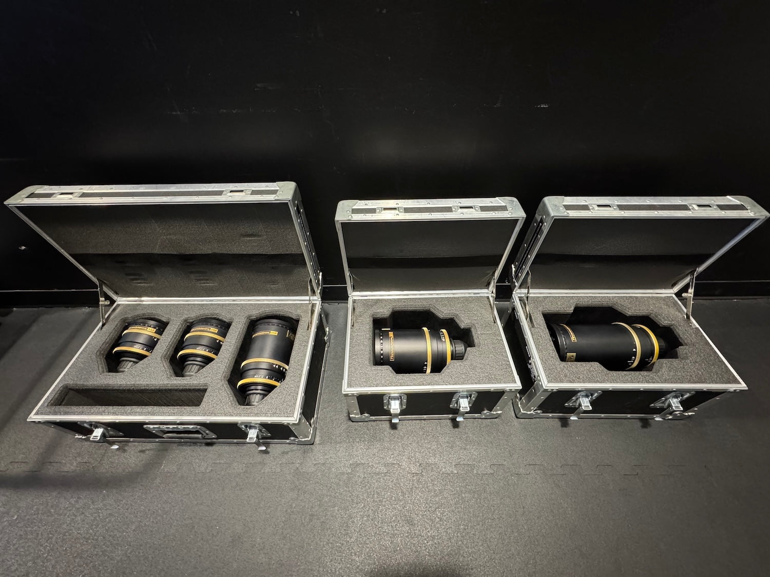 P+S Technovision 1.5x Anamorhic Full set of Prime Lenses, rare and in beautiful Condition
