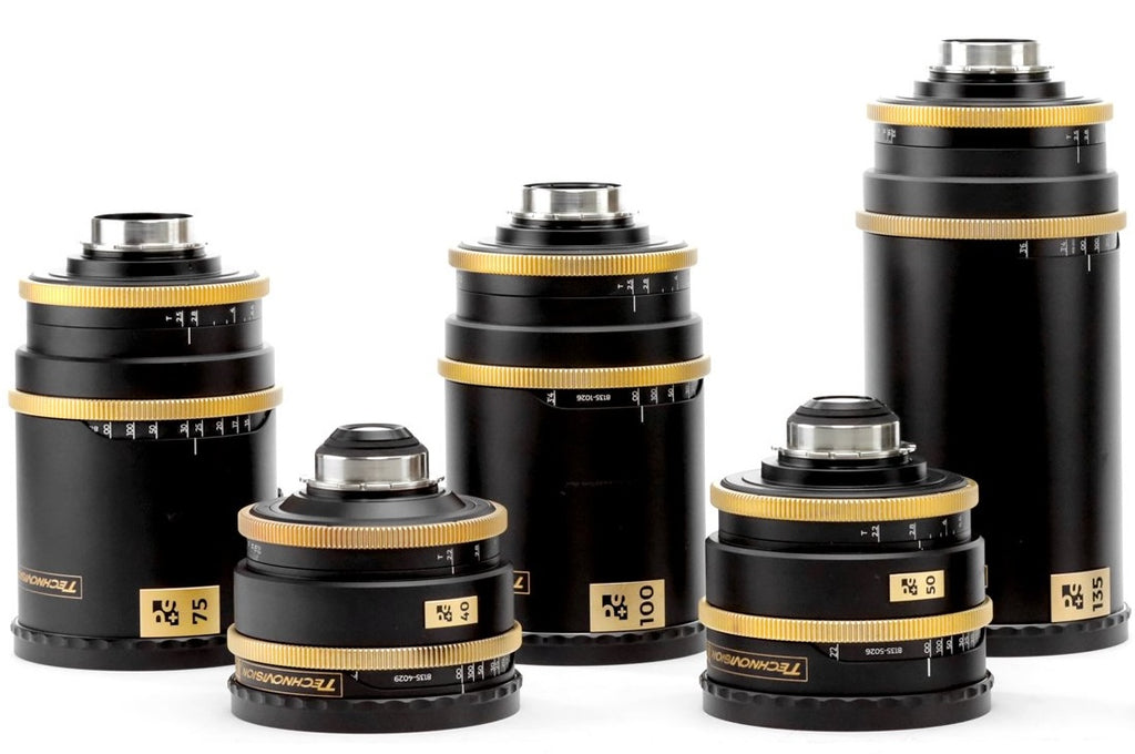 P+S Technovision 1.5x Anamorhic Full set of Prime Lenses, rare and in beautiful Condition