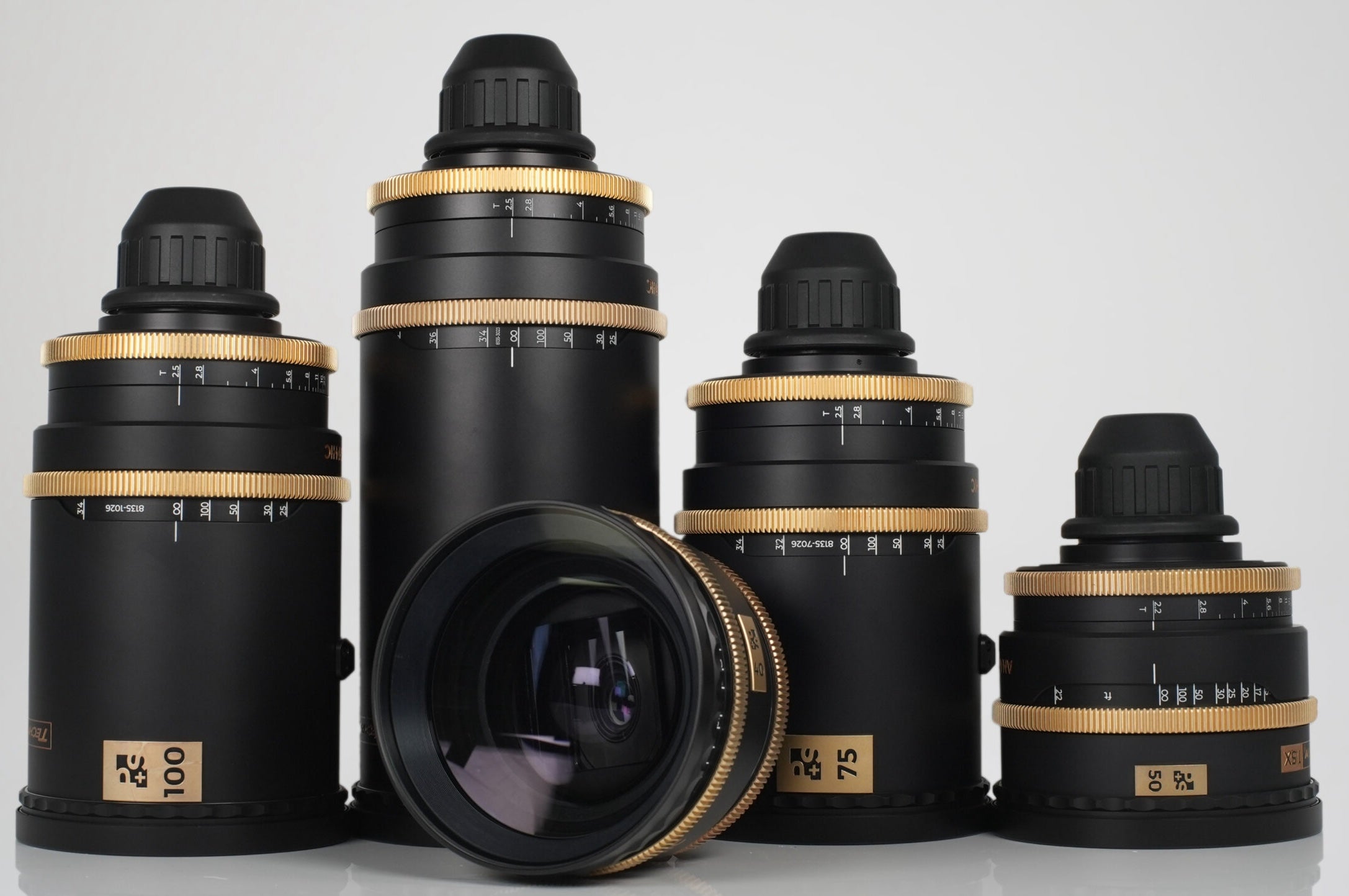 Set of P+S Technovision 1.5x Anamorphic Lens Set