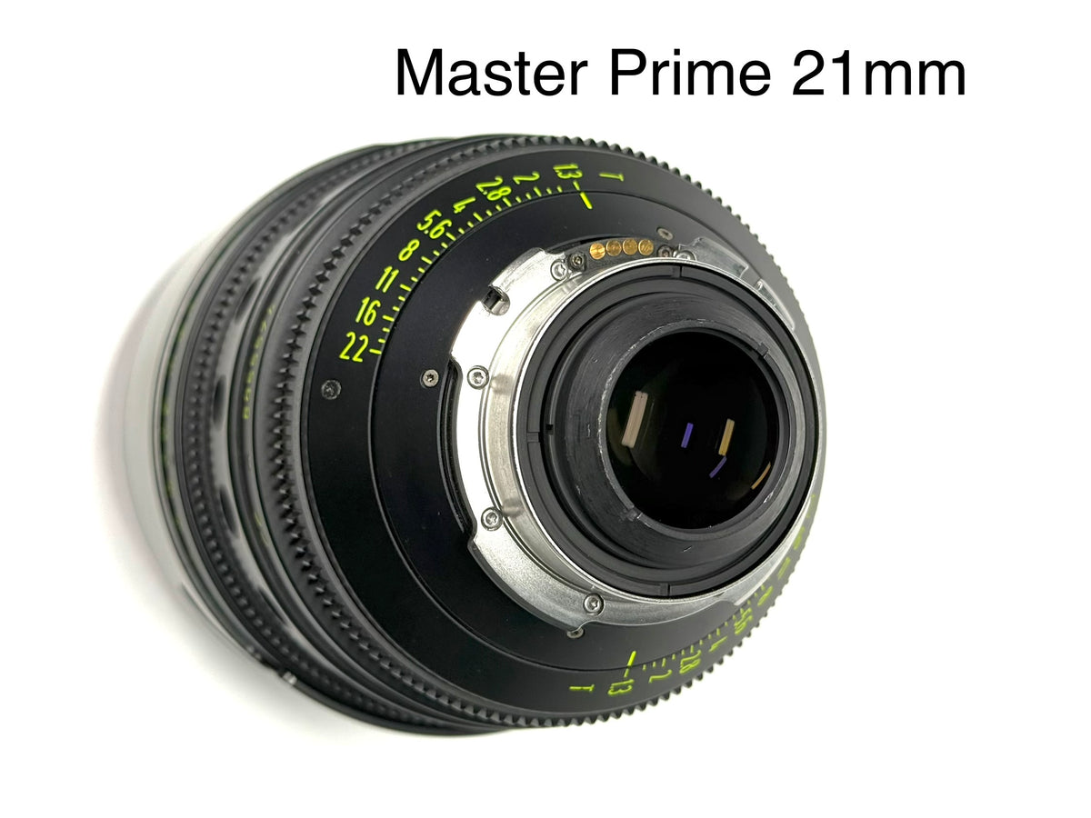 ARRI/ZEISS Master Prime 9-Lens Set - Exceptional Condition.