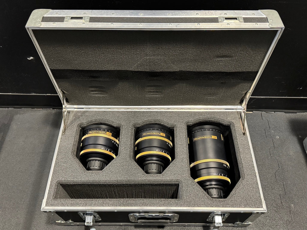 P+S Technovision 1.5x Anamorhic Full set of Prime Lenses, rare and in beautiful Condition
