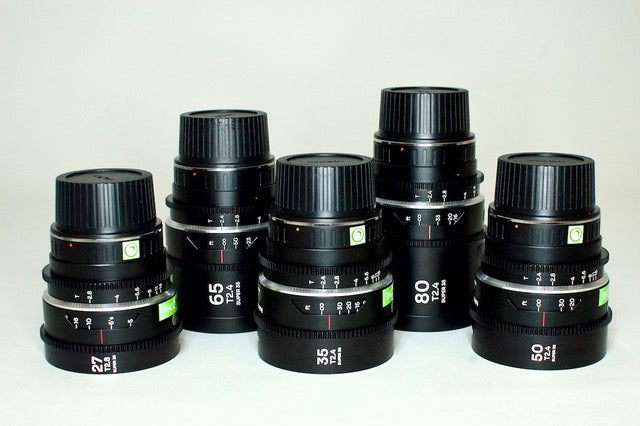 Laowa Nanomorph Set of five lenses