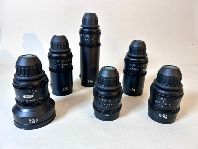 P+S Technic Evolution True Anamorphic Full Lens Set