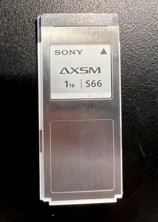 Sony AXS ITB S66 Media card
