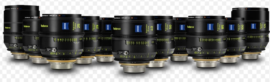 Zeiss Supreme Prime Radiance set.