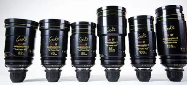 Cooke 1.8 x Anamorphic Lens Set